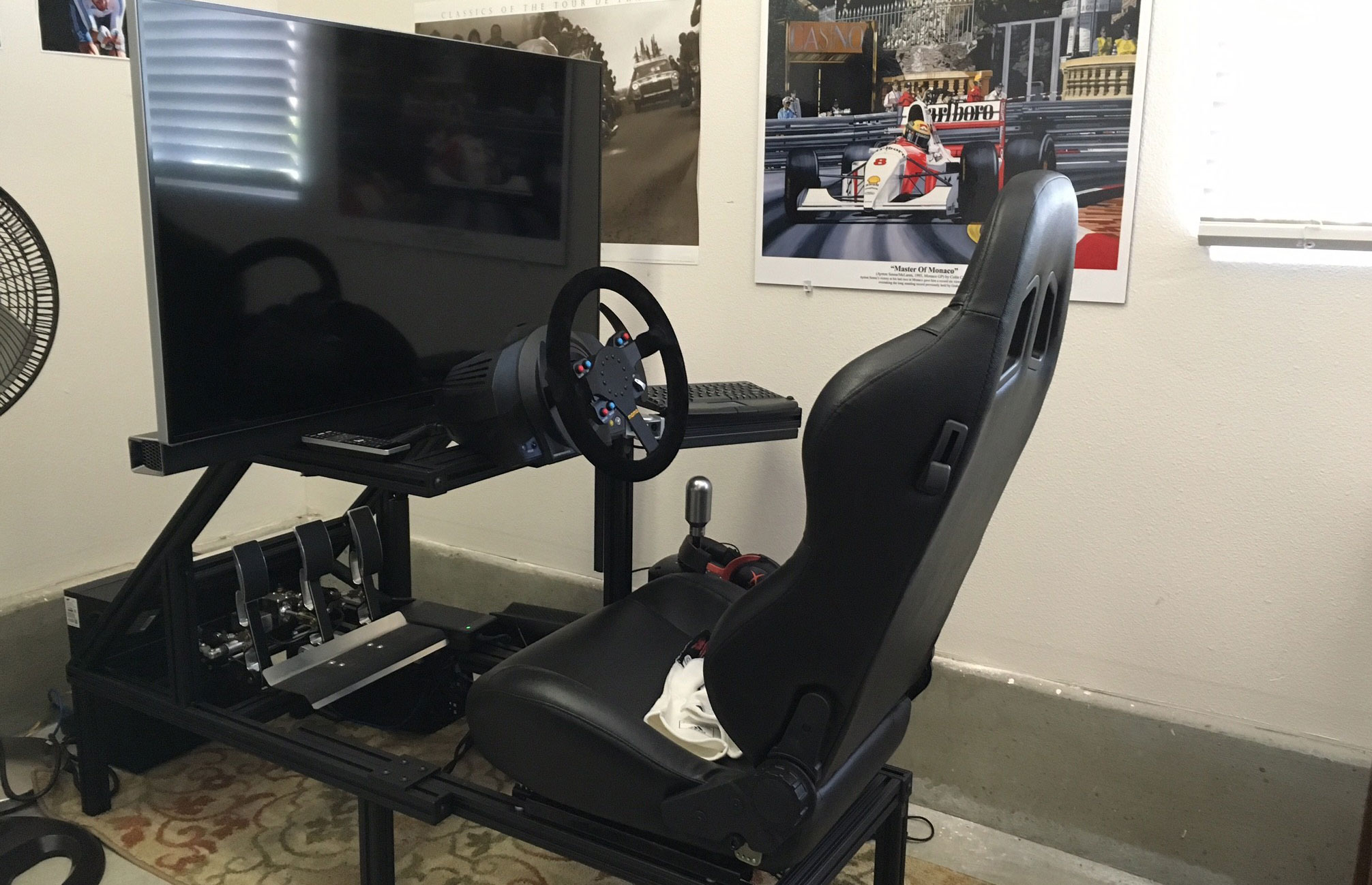 Peter Attia's Racing Simulator
